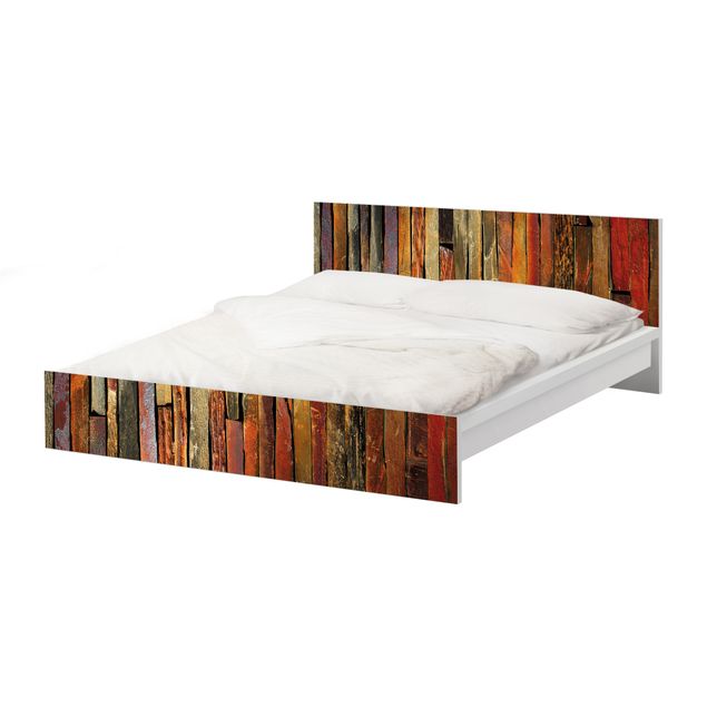 Meubelfolie IKEA Malm Bed Stack of Planks
