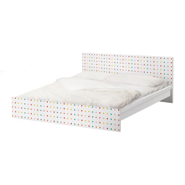 Meubelfolie IKEA Malm Bed No.UL748 Little Dots