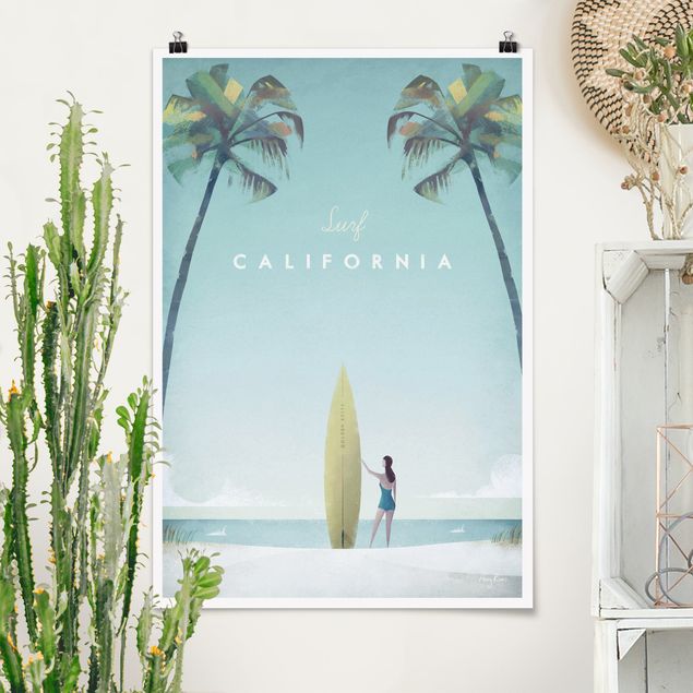Posters Travel Poster - California
