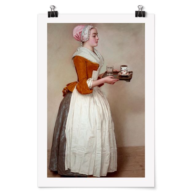 Posters Jean Etienne Liotard - The Chocolate Girl