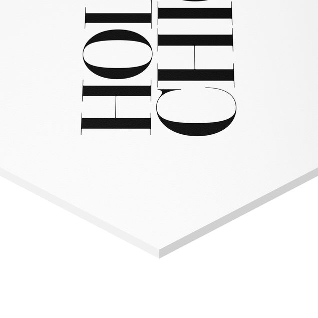Hexagons Forex schilderijen - 2-delig Holy Chic & Vogue
