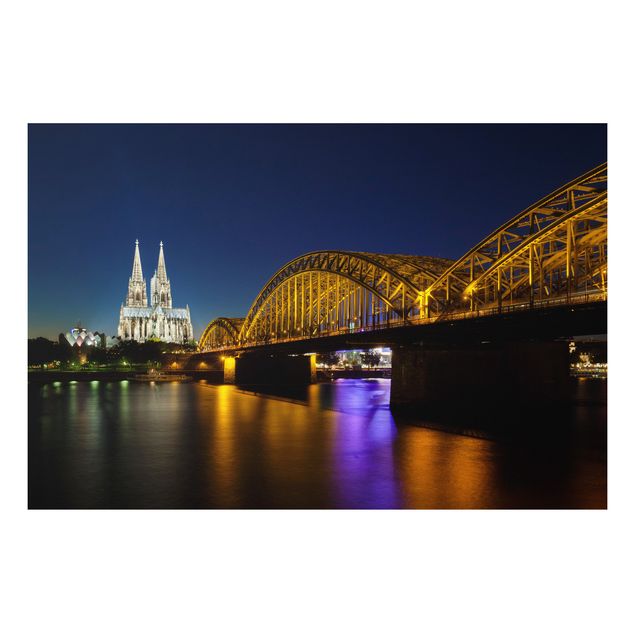 Forex schilderijen Cologne At Night