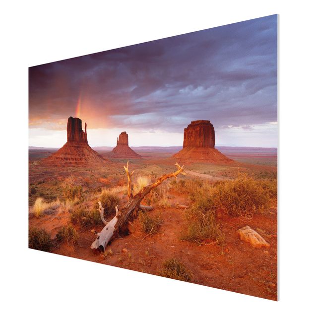 Forex schilderijen Monument Valley At Sunset