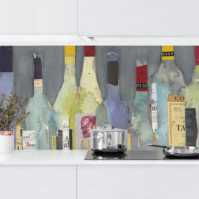Achterwand voor keuken abstract Uncorked - Spirits