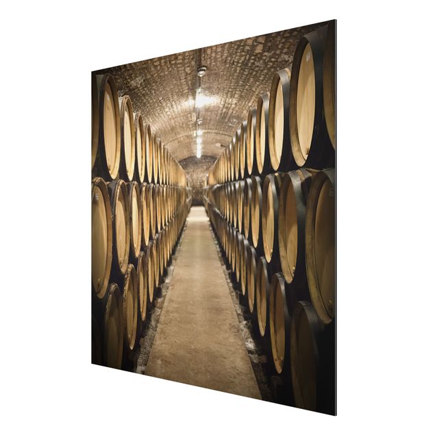 Aluminium Dibond schilderijen Wine cellar