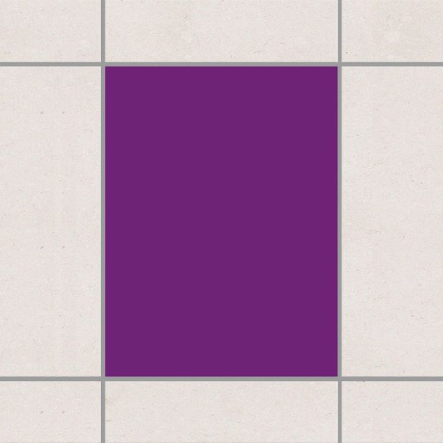 Tegelstickers Colour Purple