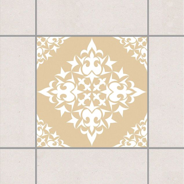 Tegelstickers Tile Pattern Light Brown