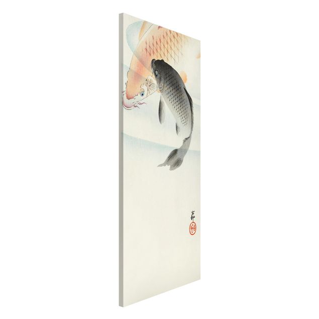 Magneetborden Vintage Illustration Asian Fish L