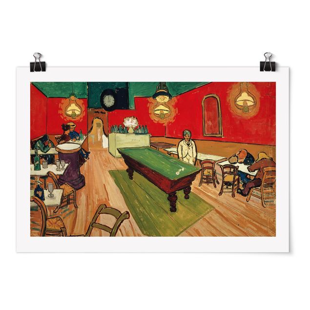 Posters Vincent van Gogh - The Night Café