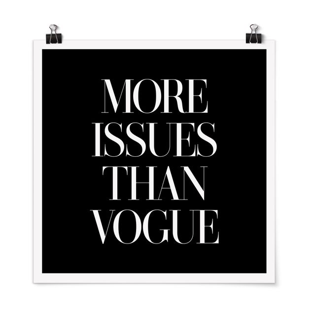 Posters More Issues Than Vogue