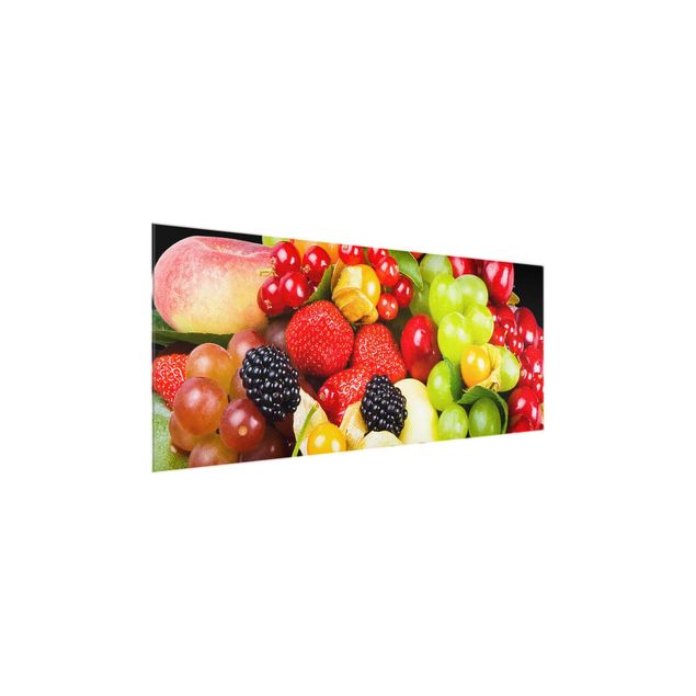 Glas Magnetboard Fruit Mix