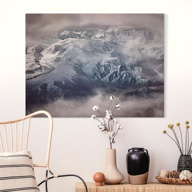 Canvas schilderijen Mountains Of Tibet