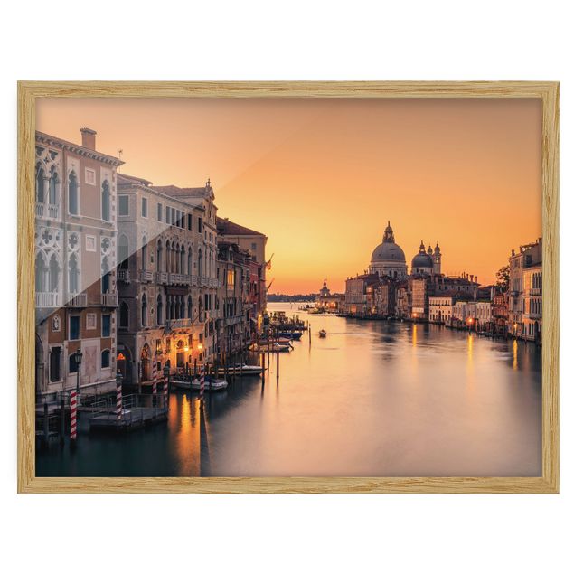 Ingelijste posters Golden Venice