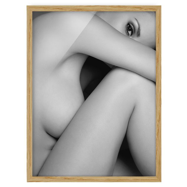 Ingelijste posters Lateral Female Nude Photo ll