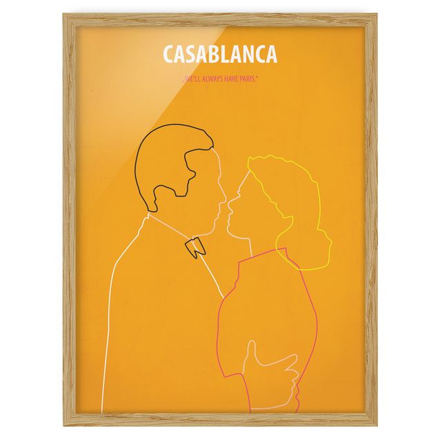 Ingelijste posters Film Poster Casablanca