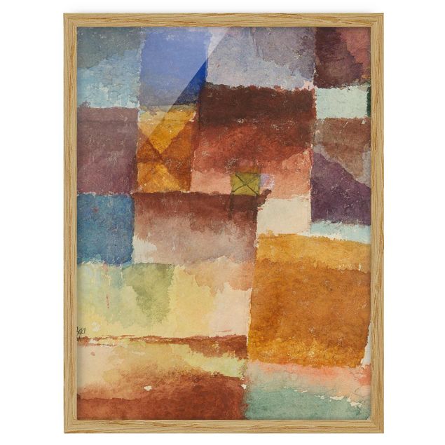 Ingelijste posters Paul Klee - In the Wasteland
