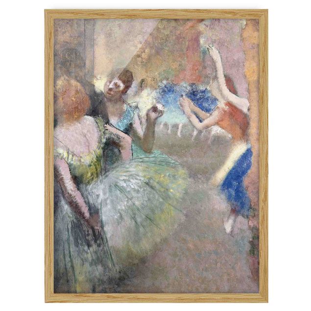 Ingelijste posters Edgar Degas - Ballet Scene