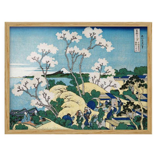 Ingelijste posters Katsushika Hokusai - The Fuji Of Gotenyama