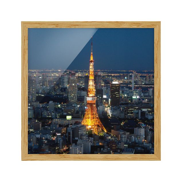 Ingelijste posters Tokyo Tower