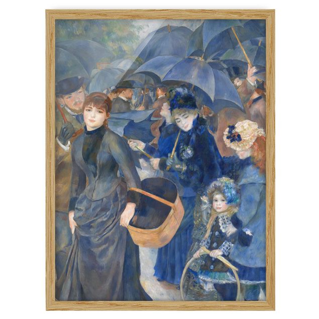 Ingelijste posters Auguste Renoir - Umbrellas