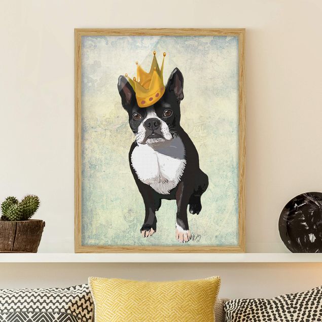 Ingelijste posters Animal Portrait - Terrier King