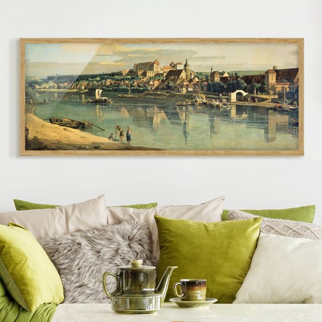 Ingelijste posters Bernardo Bellotto - View Of Pirna