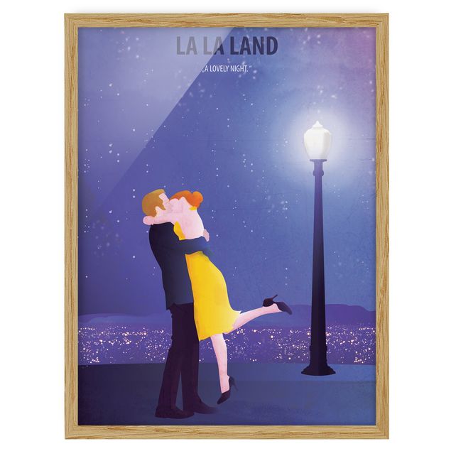 Ingelijste posters Film Poster La La Land II