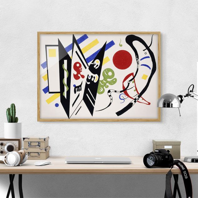 Ingelijste posters Wassily Kandinsky - Reciproque