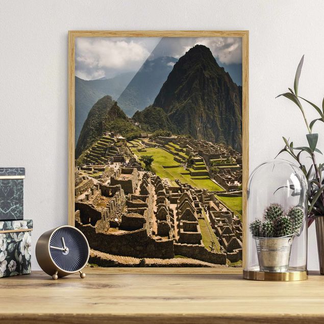Ingelijste posters Machu Picchu