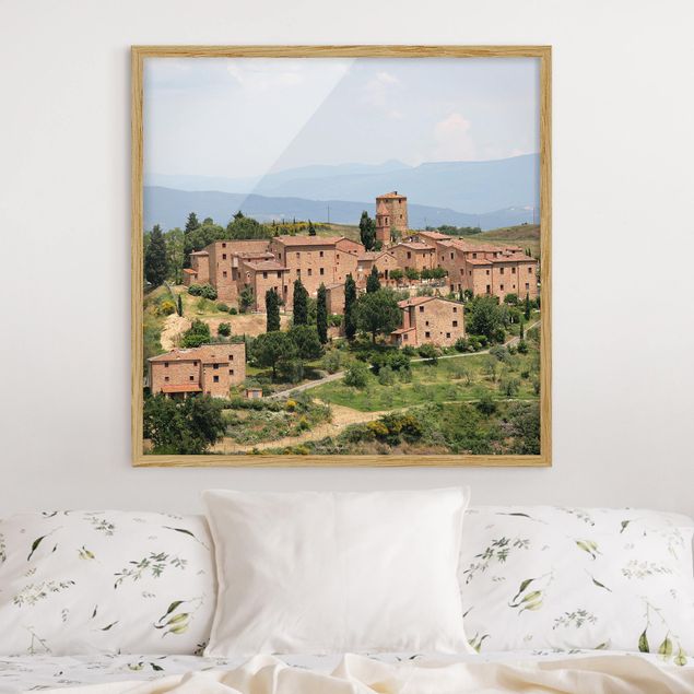 Ingelijste posters Charming Tuscany