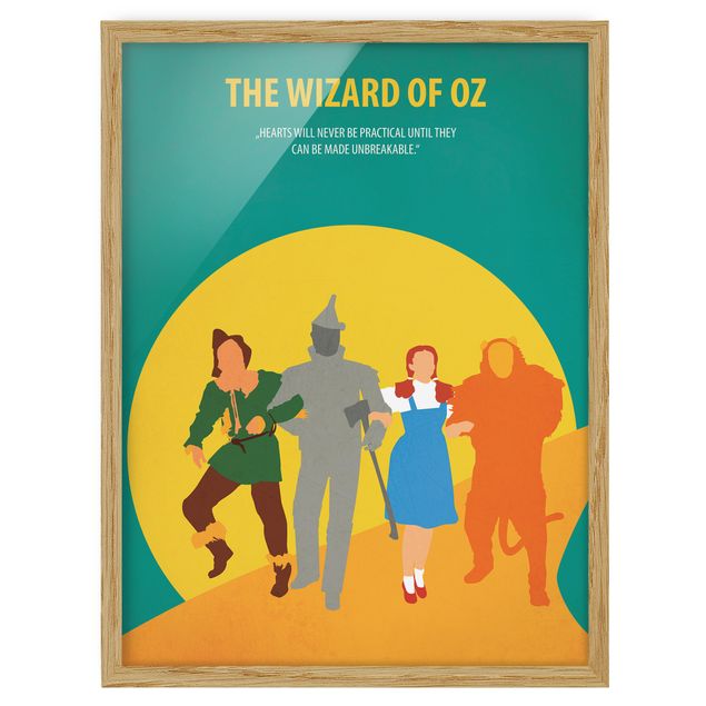 Ingelijste posters Film Poster The Wizard Of Oz