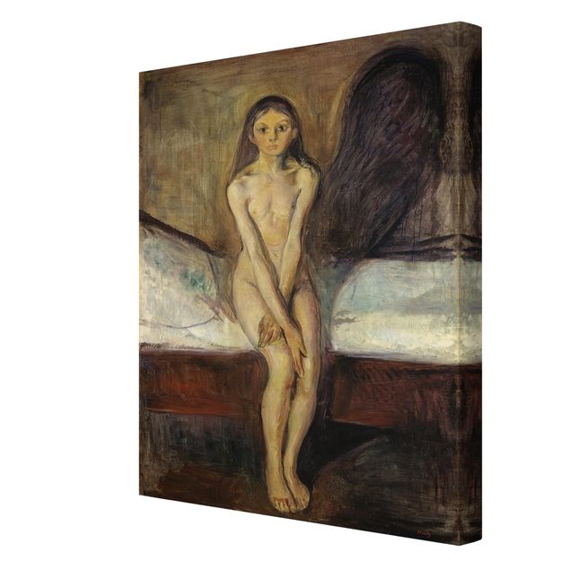 Canvas schilderijen Edvard Munch - Puberty