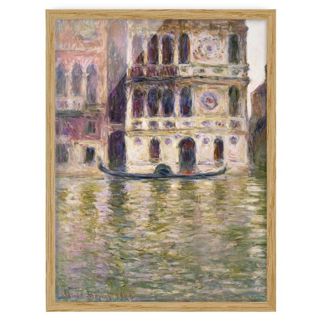 Ingelijste posters Claude Monet - The Palazzo Dario