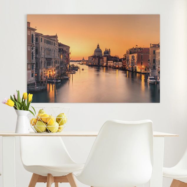 Canvas schilderijen Golden Venice