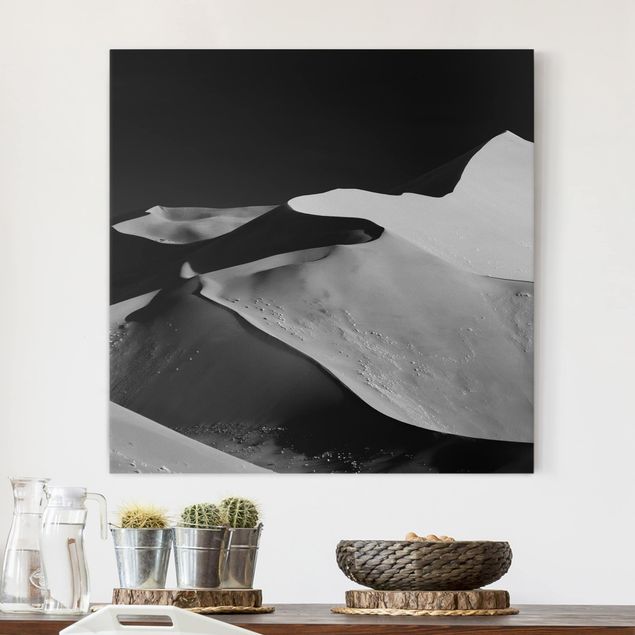 Canvas schilderijen Desert - Abstract Dunes