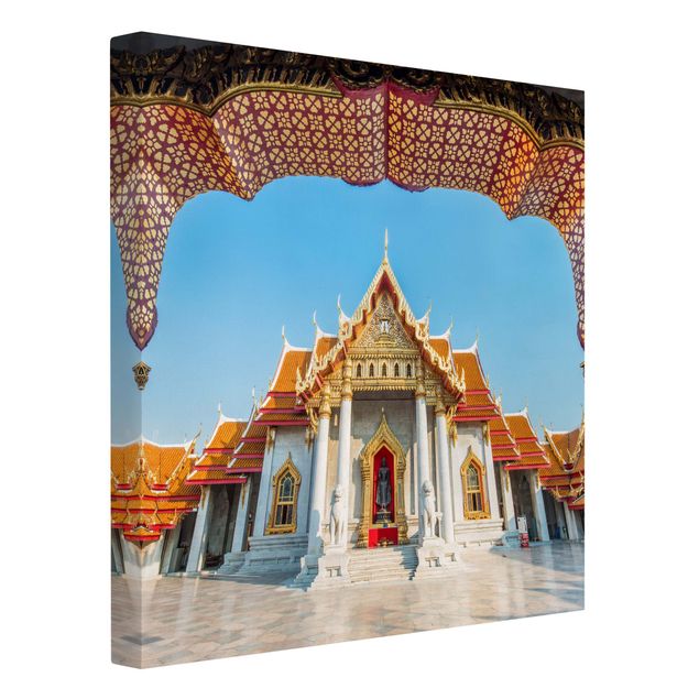 Canvas schilderijen Temple In Bangkok