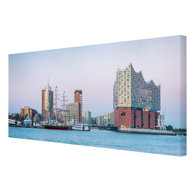 Canvas schilderijen Elbphilharmonie Hamburg