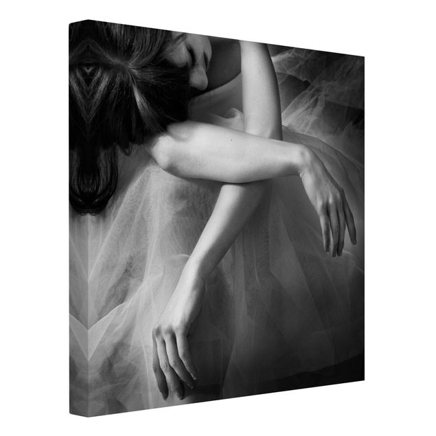 Canvas schilderijen The Hands Of A Ballerina