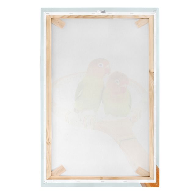 Canvas schilderijen Tennis With Birds