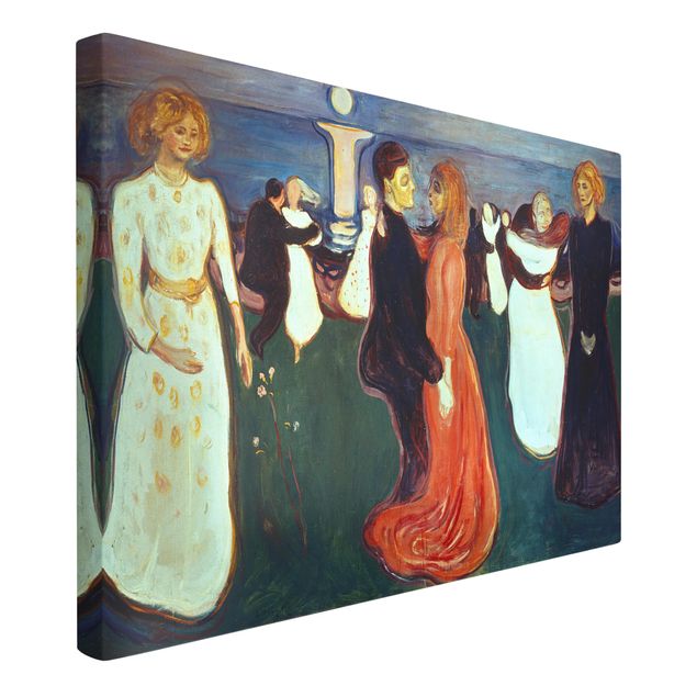 Canvas schilderijen Edvard Munch - The Dance Of Life