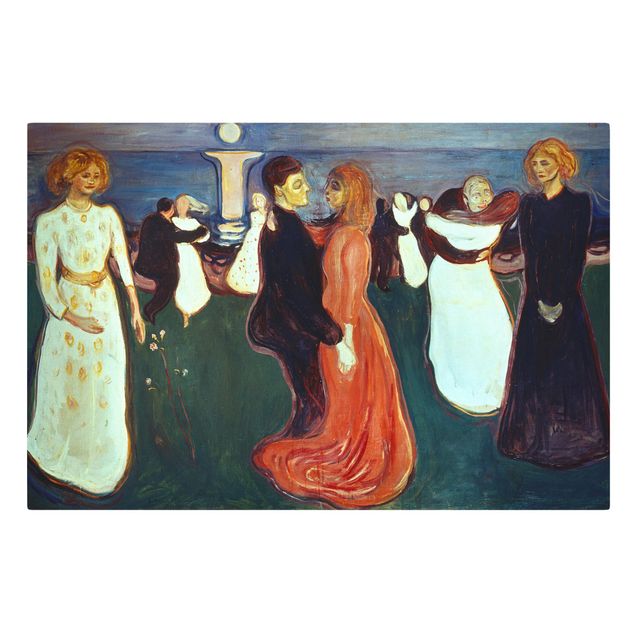 Canvas schilderijen Edvard Munch - The Dance Of Life