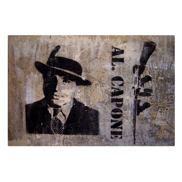 Canvas schilderijen Al Capone