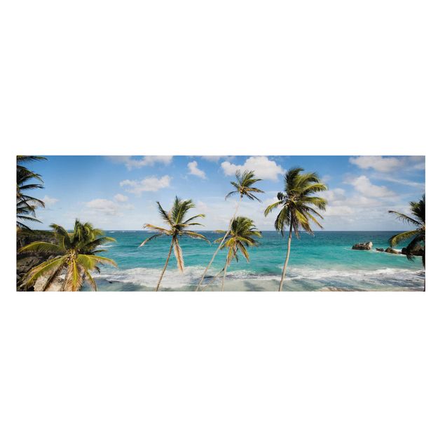 Canvas schilderijen Beach Of Barbados