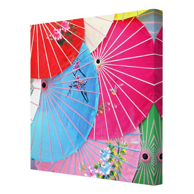 Canvas schilderijen The Chinese Parasols