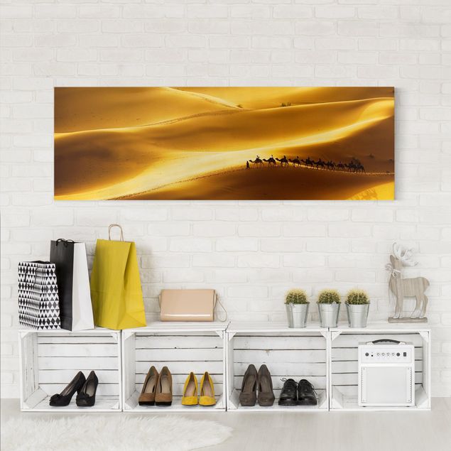 Canvas schilderijen Golden Dunes