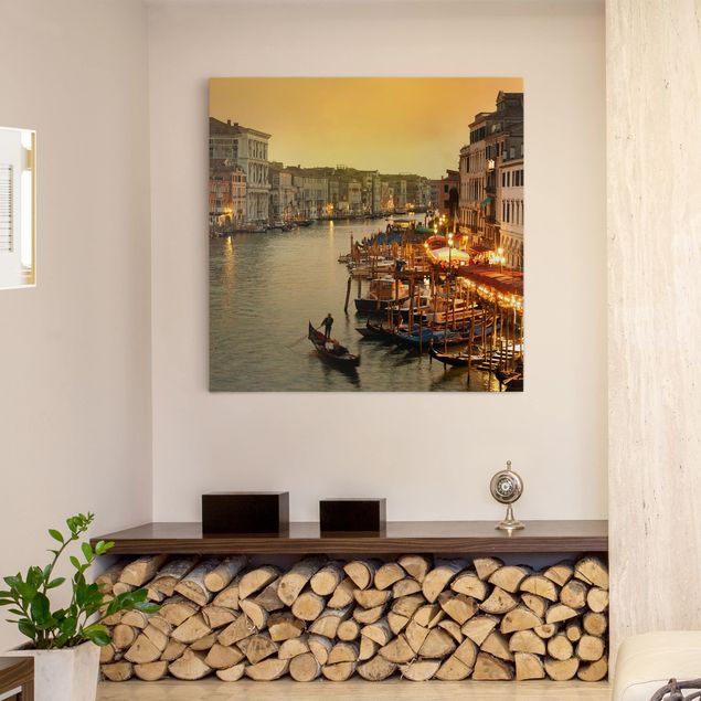 Canvas schilderijen Grand Canal Of Venice