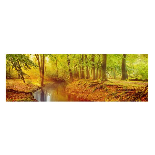 Canvas schilderijen Autumn Forest