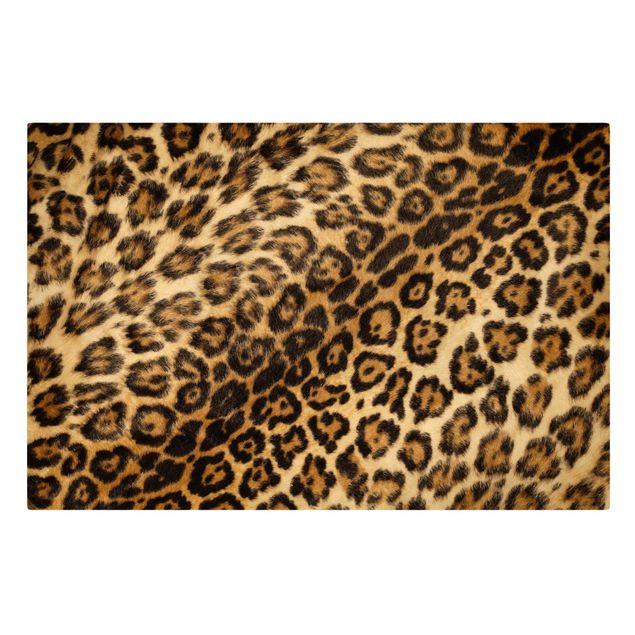 Canvas schilderijen Jaguar Skin