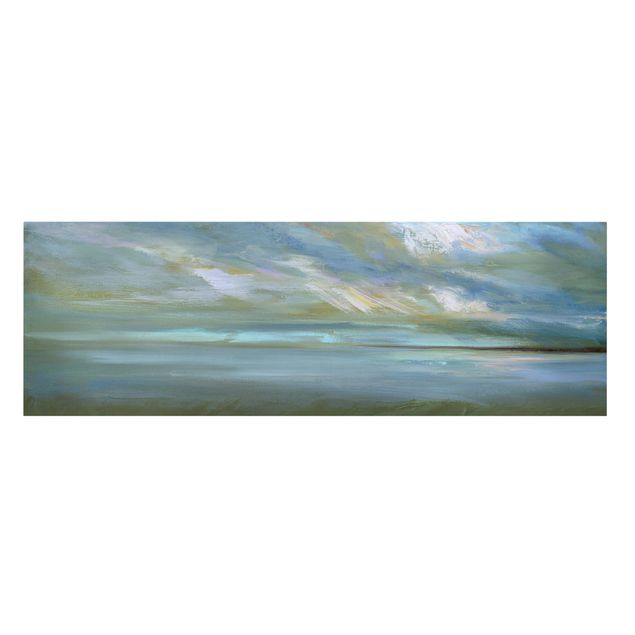 Canvas schilderijen Coast Sky