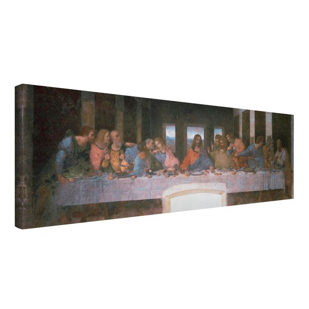 Canvas schilderijen Leonardo Da Vinci - The last Supper